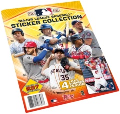 2020 Topps MLB Baseball Sticker Collection Album